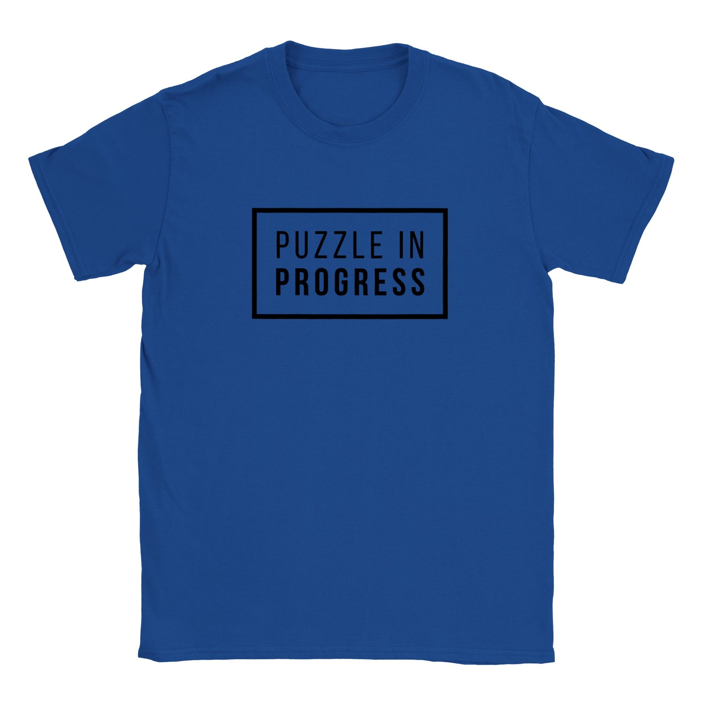 Puzzle in Progress Negro - Unisex