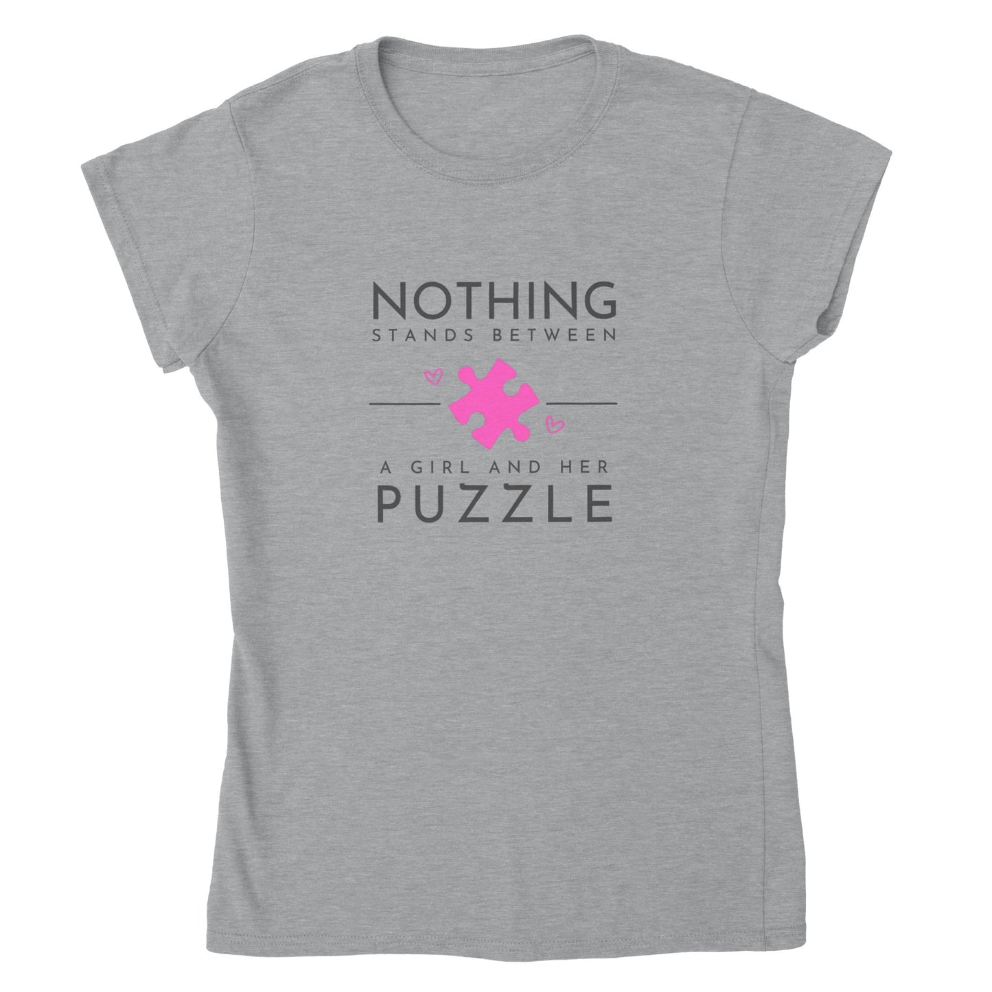 Nothing Stands Between a Girl and Her Puzzle - Mujer