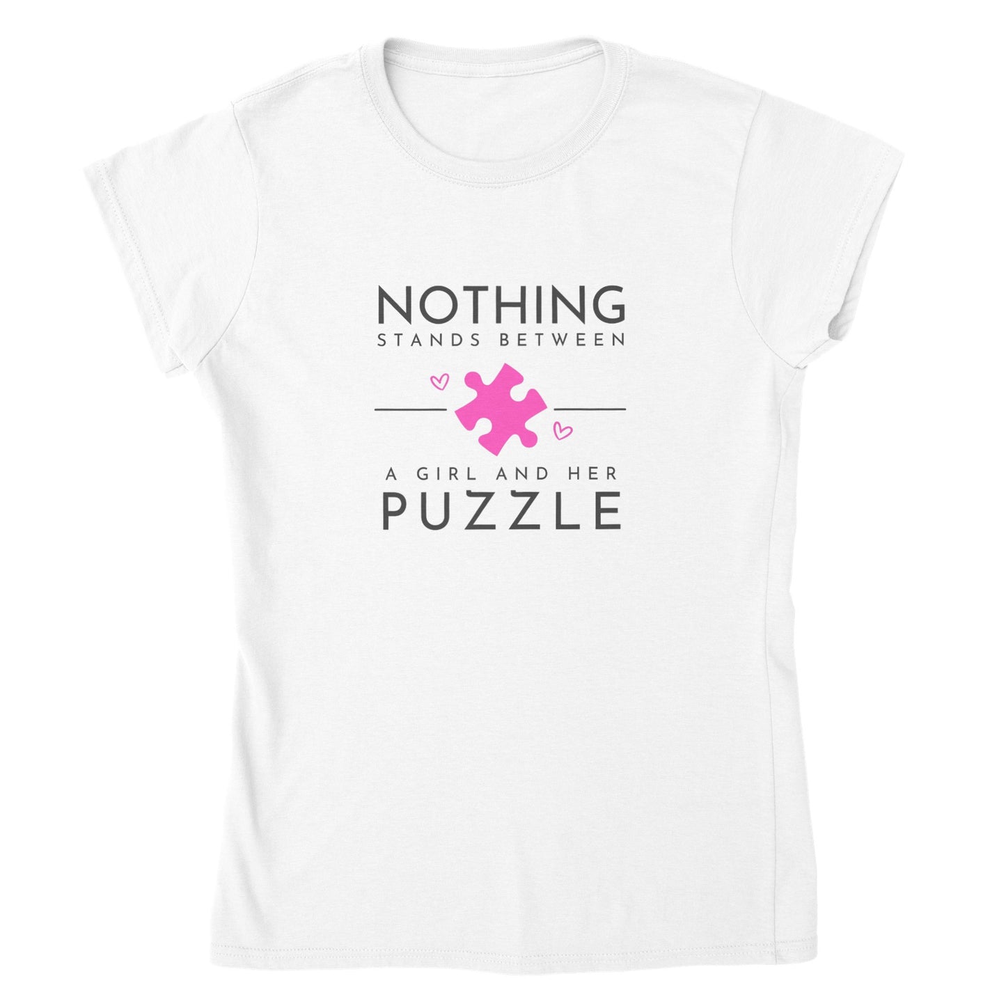 Nothing Stands Between a Girl and Her Puzzle - Mujer