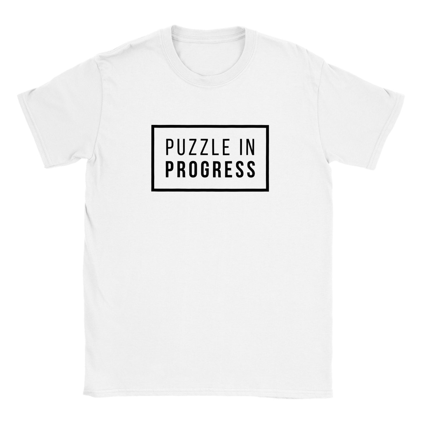 Puzzle in Progress Black - Unisex