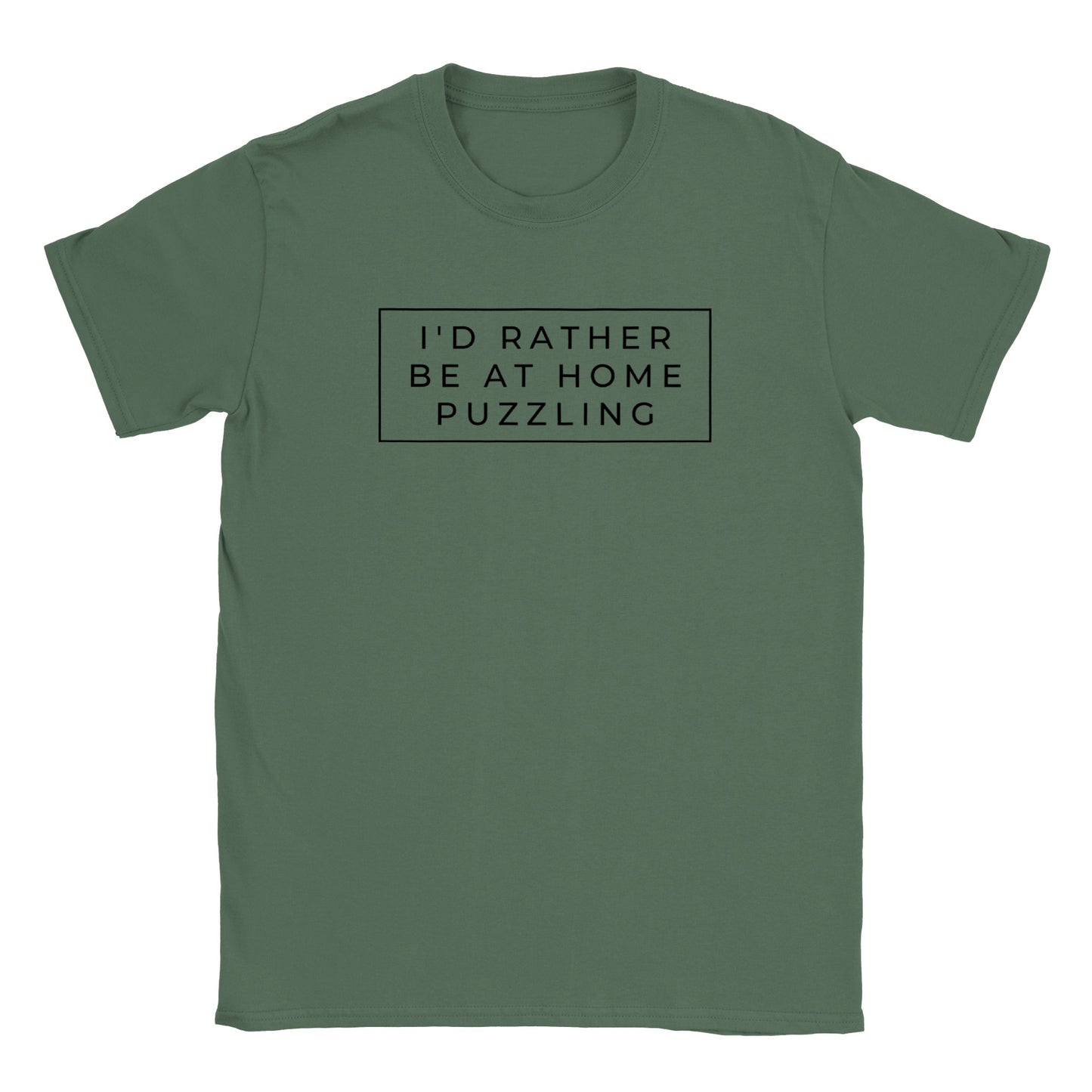 I'd Rather be at Home Puzzling - Unisex