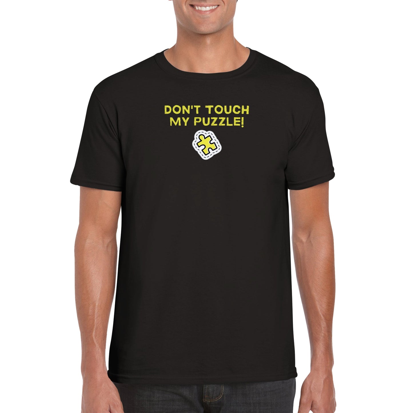 Don't Touch My Puzzle Oscuro - Unisex