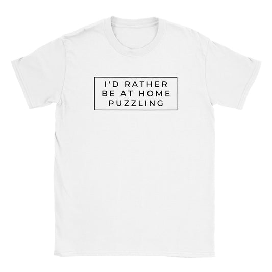 I'd Rather be at Home Puzzling - Unisex