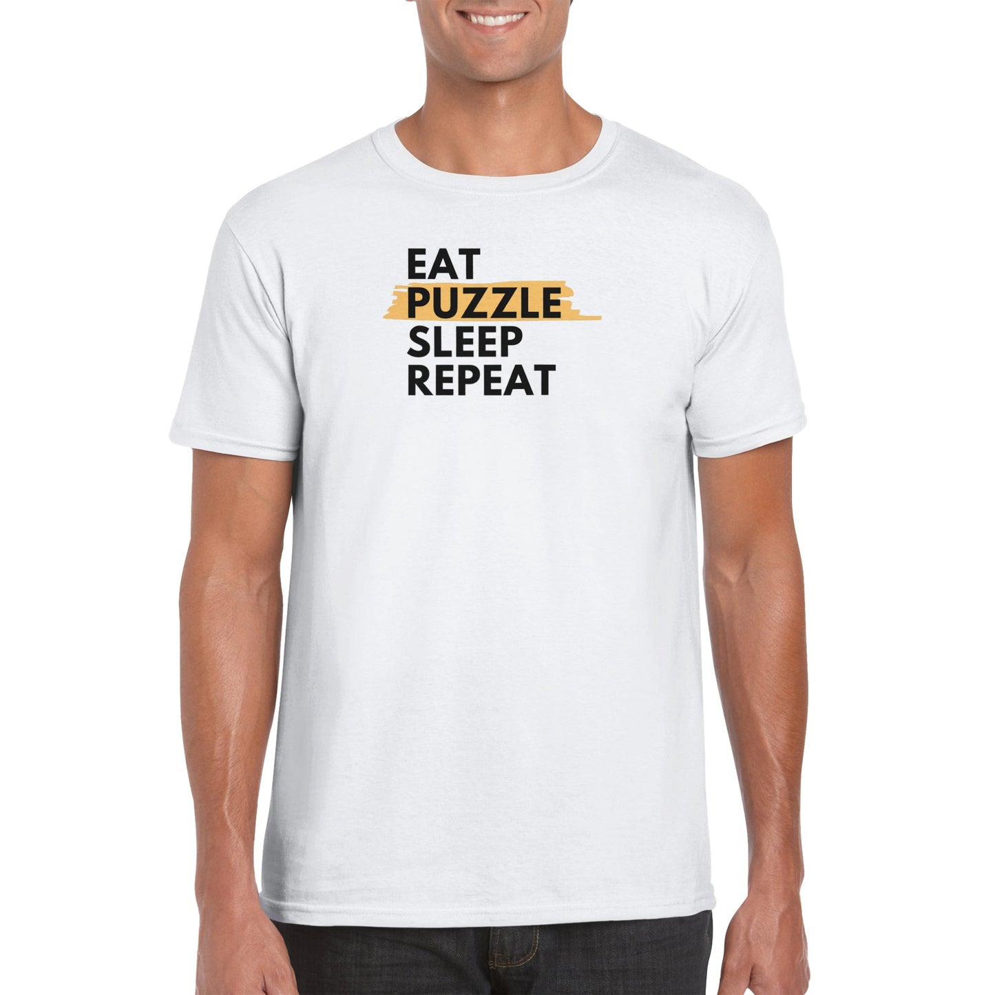 Eat, Puzzle, Sleep, Repeat - Unisex